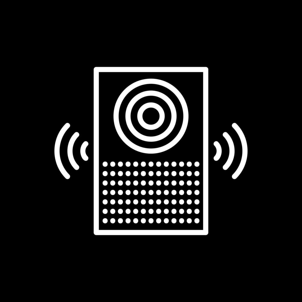 Smart Speaker Vector Icon Design