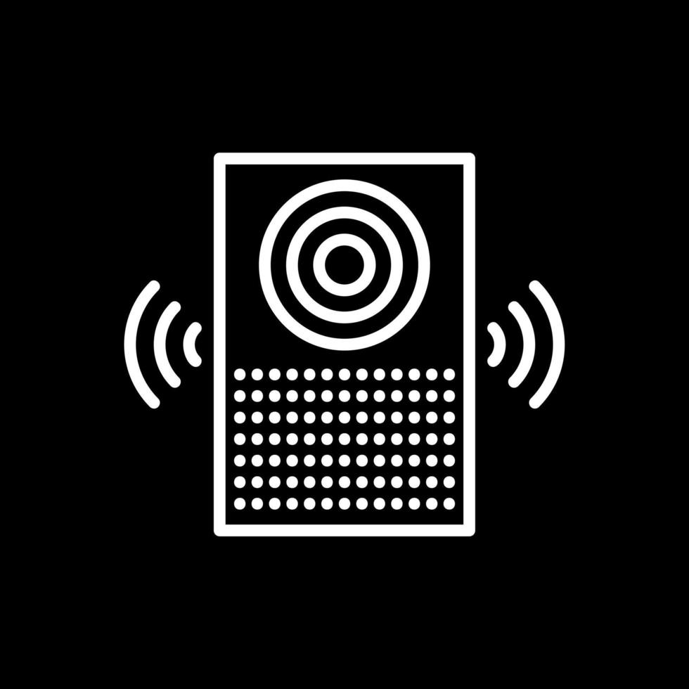 Smart Speaker Vector Icon Design