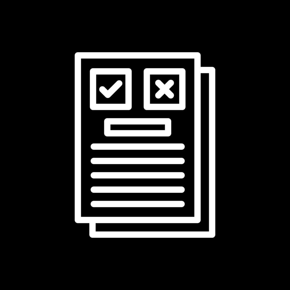 Rules Vector Icon Design