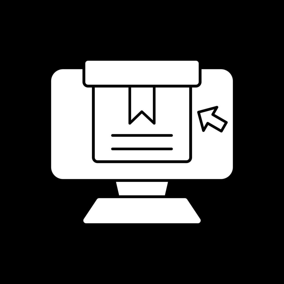 Online Order Vector Icon Design