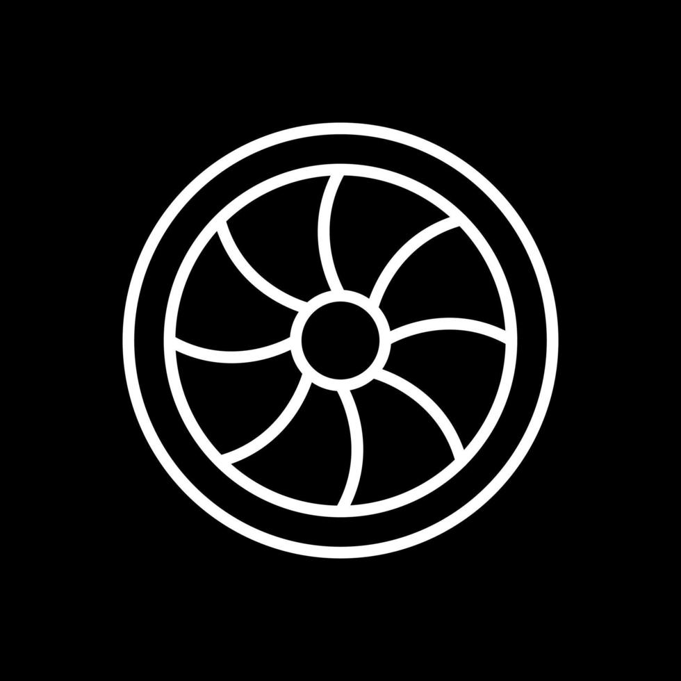 Turgo Turnbine Vector Icon Design