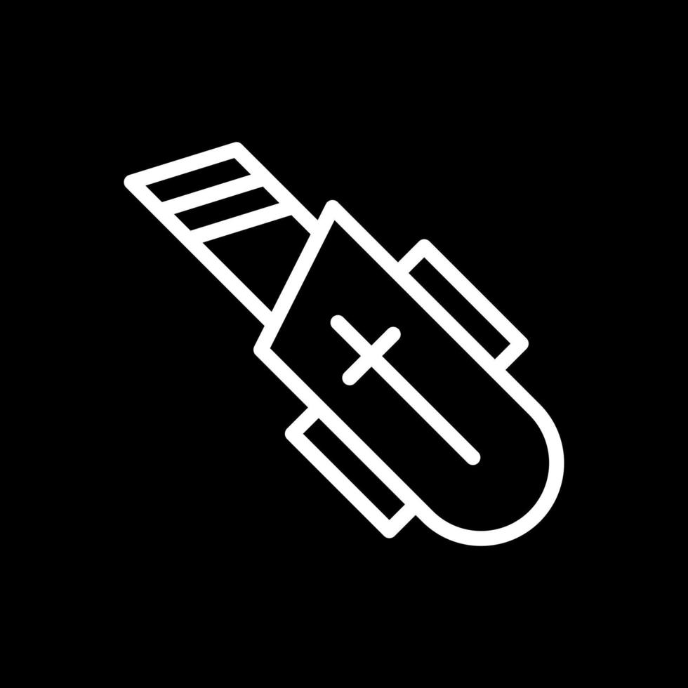 Utility Knife Vector Icon Design