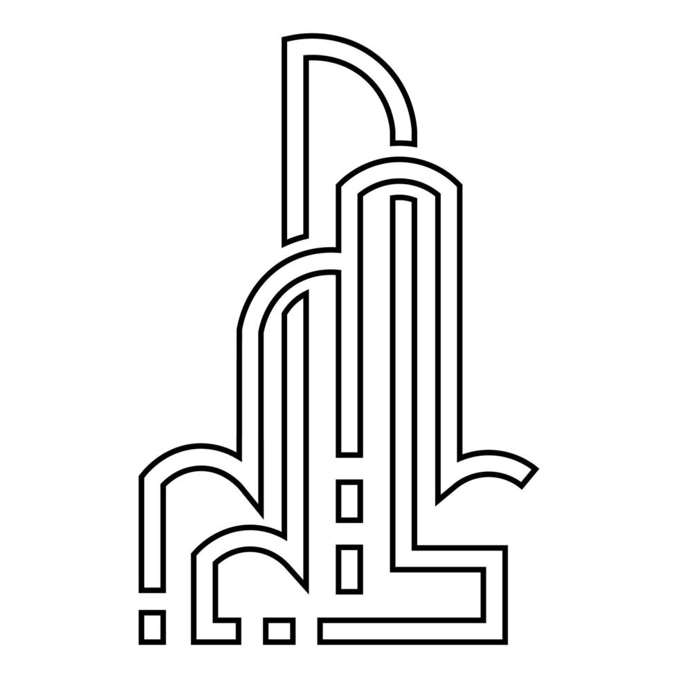 tower icon illustration vector
