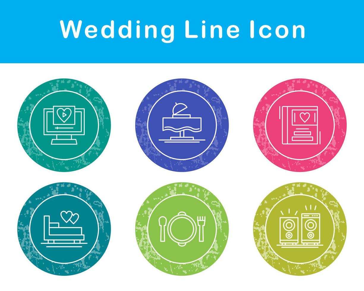 Wedding Vector Icon Set