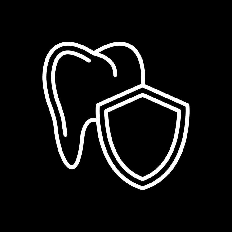 Teeth Protection Vector Icon Design