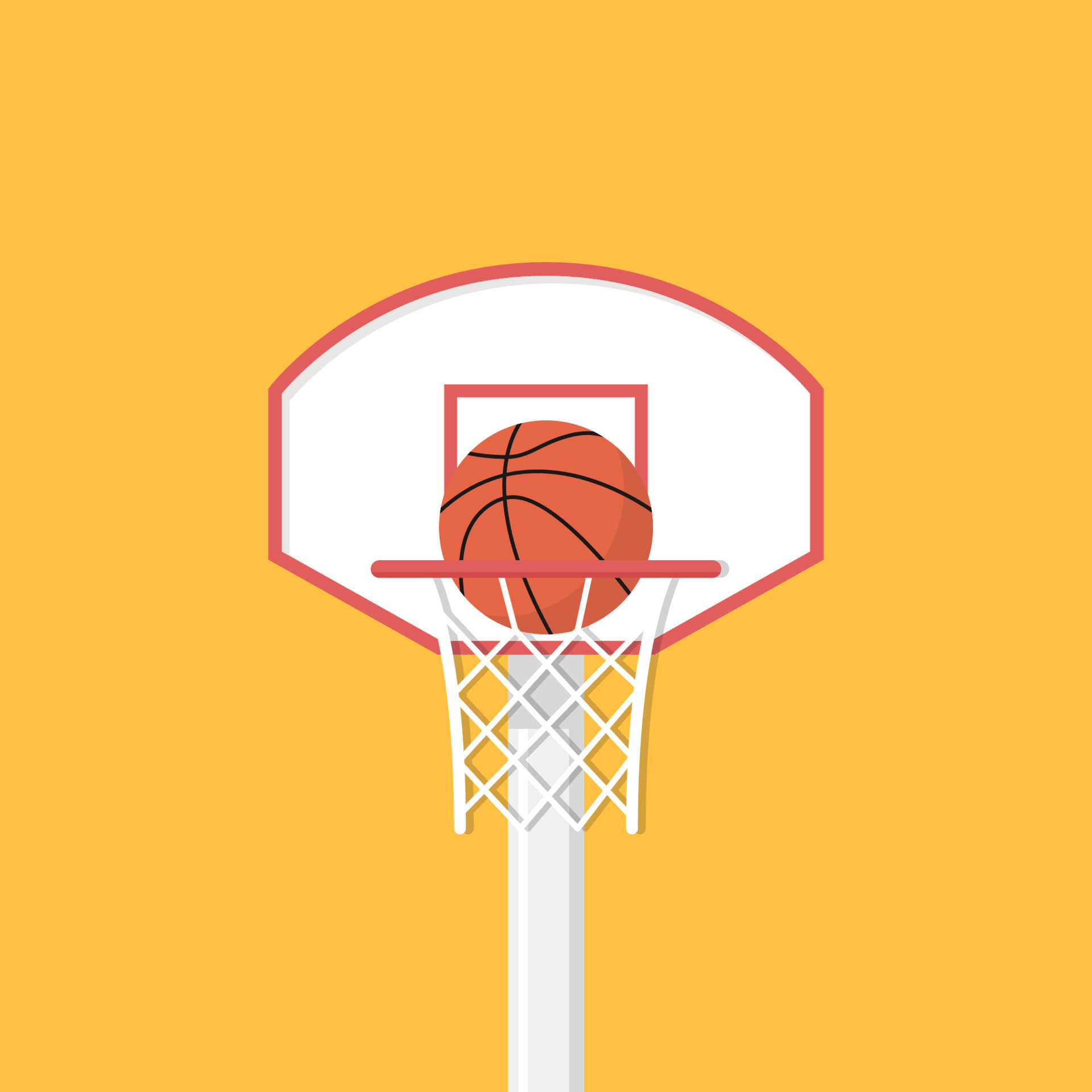 basketball cartoon vector. free space for text. wallpaper. copy space