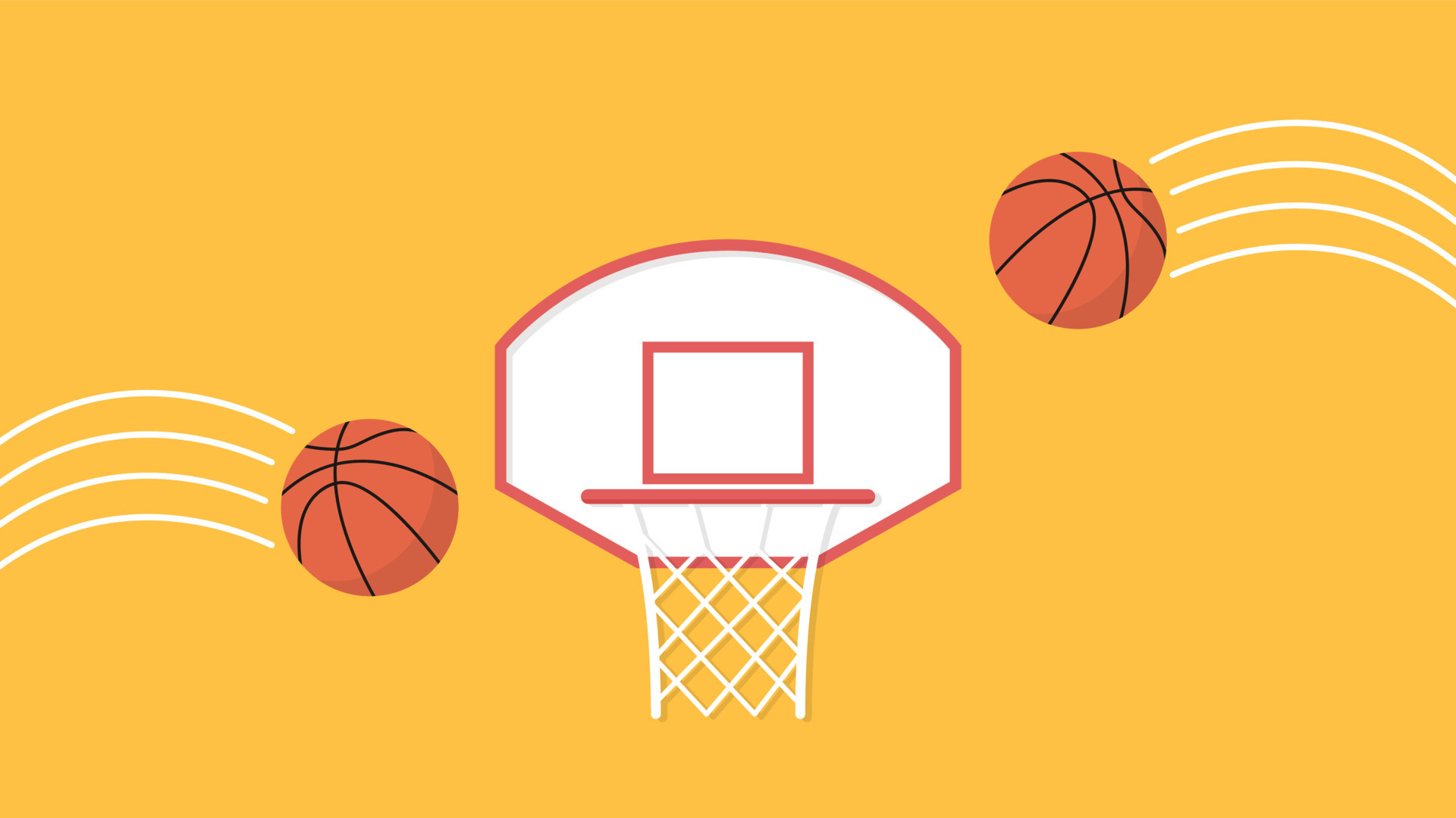 basketball cartoon vector. free space for text. wallpaper. copy space