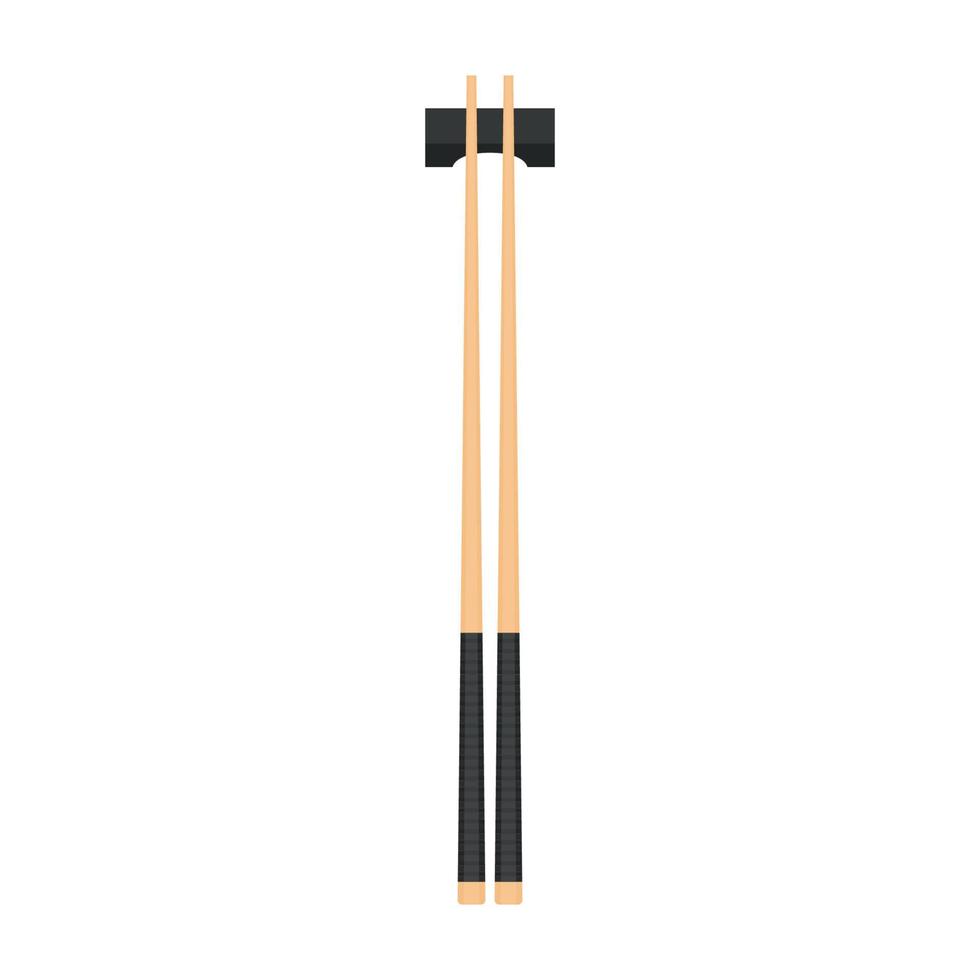 Chopsticks vector. chopsticks white background. wallpaper. free space for text. copy space. vector