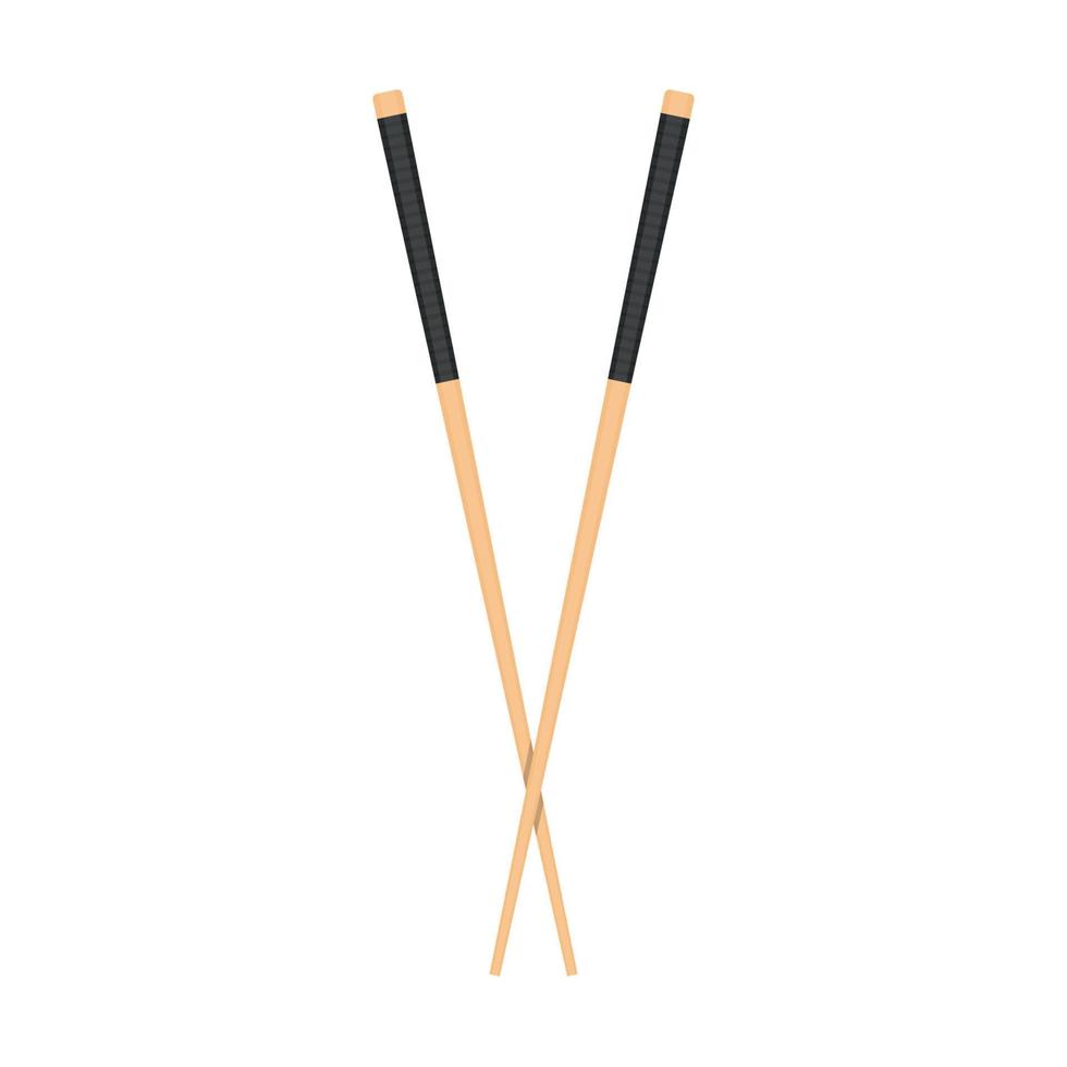 Chopsticks vector. chopsticks white background. wallpaper. free space for text. copy space. vector