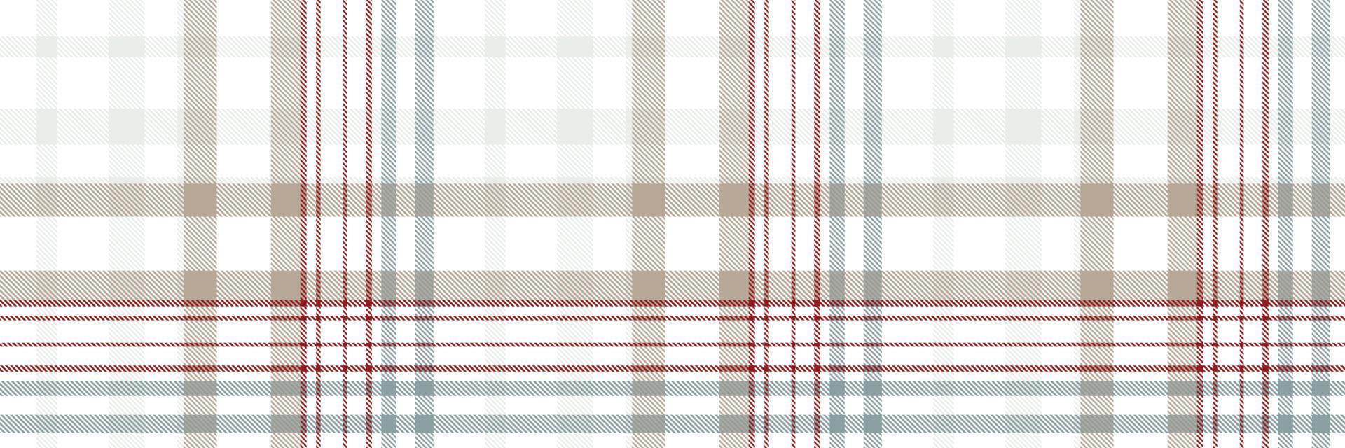 Scottish tartan seamless pattern is a patterned cloth consisting of criss crossed, horizontal and vertical bands in multiple colours.Seamless tartan for  scarf,pyjamas,blanket,duvet,kilt large shawl. vector