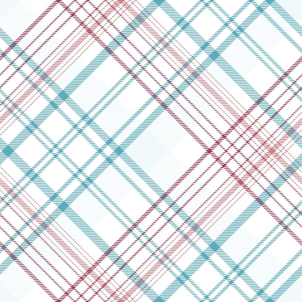 Tartan pattern plaid is a patterned cloth consisting of criss crossed, horizontal and vertical bands in multiple colours.Seamless tartan for  scarf,pyjamas,blanket,duvet,kilt large shawl. vector