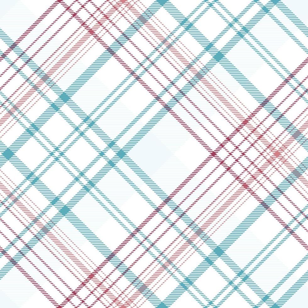 Tartan pattern plaid is a patterned cloth consisting of criss crossed, horizontal and vertical bands in multiple colours.Seamless tartan for  scarf,pyjamas,blanket,duvet,kilt large shawl. vector