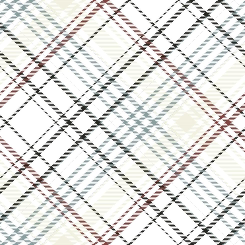 Simple plaid seamless pattern is a patterned cloth consisting of criss crossed, horizontal and vertical bands in multiple colours.Seamless tartan for  scarf,pyjamas,blanket,duvet,kilt large shawl. vector