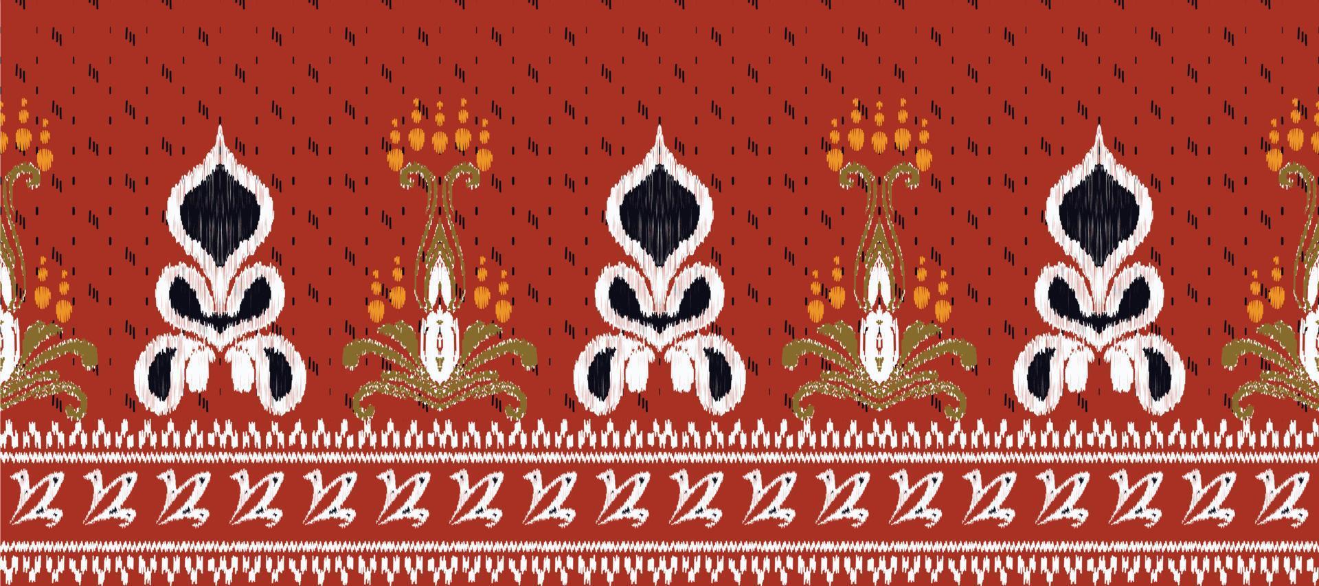 africano ikat cachemir bordado. batik textil ikat diseños sin costura modelo digital vector diseño para impresión sari curti borneo tela frontera ikkat dupatta