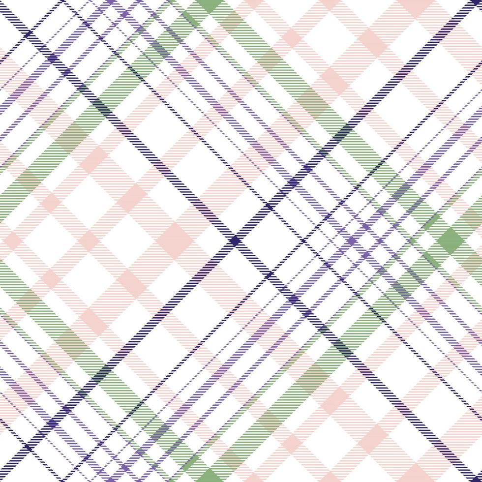 Simple plaid pattern is a patterned cloth consisting of criss crossed, horizontal and vertical bands in multiple colours.Seamless tartan for  scarf,pyjamas,blanket,duvet,kilt large shawl. vector