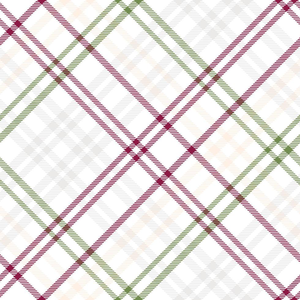 Check plaid pattern is a patterned cloth consisting of criss crossed, horizontal and vertical bands in multiple colours.Seamless tartan for  scarf,pyjamas,blanket,duvet,kilt large shawl. vector