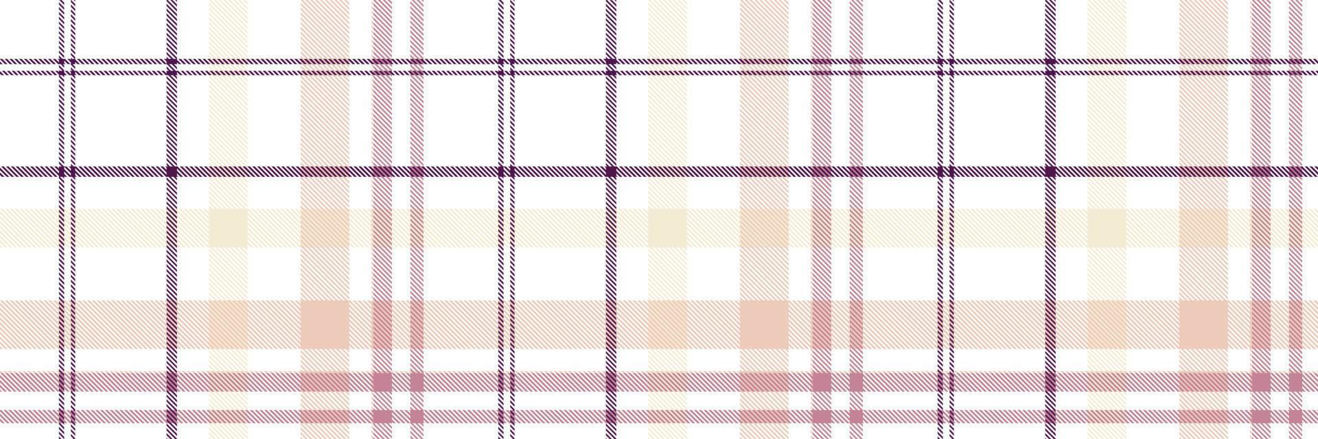 Plaids pattern is a patterned cloth consisting of criss crossed, horizontal and vertical bands in multiple colours.Seamless tartan for  scarf,pyjamas,blanket,duvet,kilt large shawl. vector
