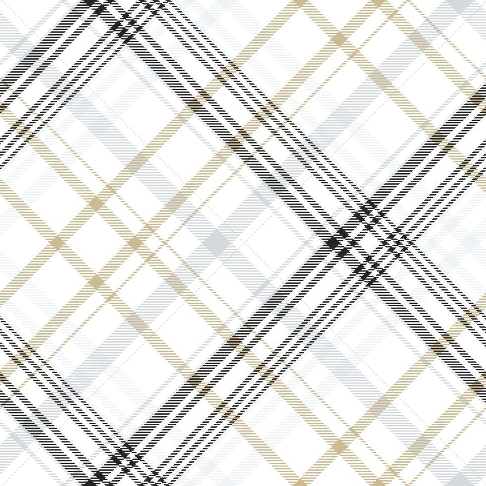 Check Simple plaid pattern is a patterned cloth consisting of criss crossed, horizontal and vertical bands in multiple colours.Seamless tartan for  scarf,pyjamas,blanket,duvet,kilt large shawl. vector