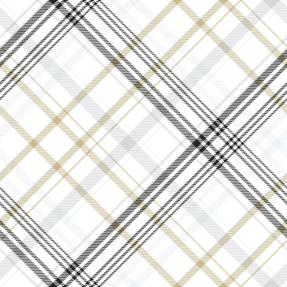 Check Simple plaid pattern is a patterned cloth consisting of criss crossed, horizontal and vertical bands in multiple colours.Seamless tartan for  scarf,pyjamas,blanket,duvet,kilt large shawl. vector