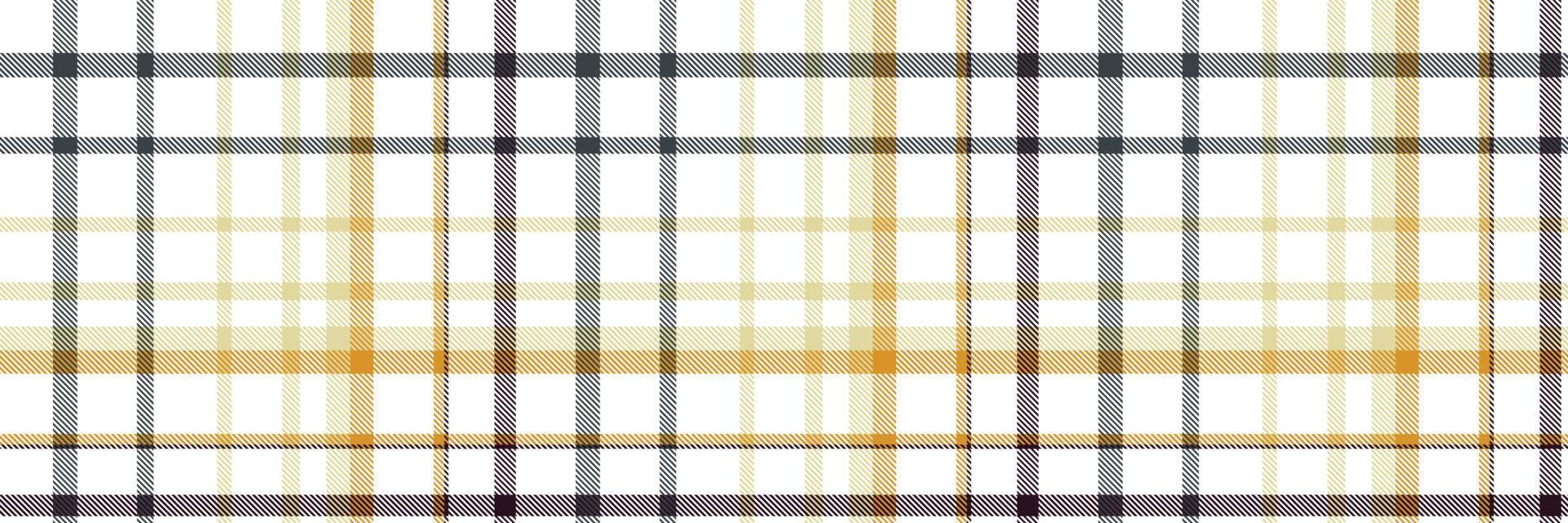 Plaid pattern is a patterned cloth consisting of criss crossed, horizontal and vertical bands in multiple colours.Seamless tartan for  scarf,pyjamas,blanket,duvet,kilt large shawl. vector