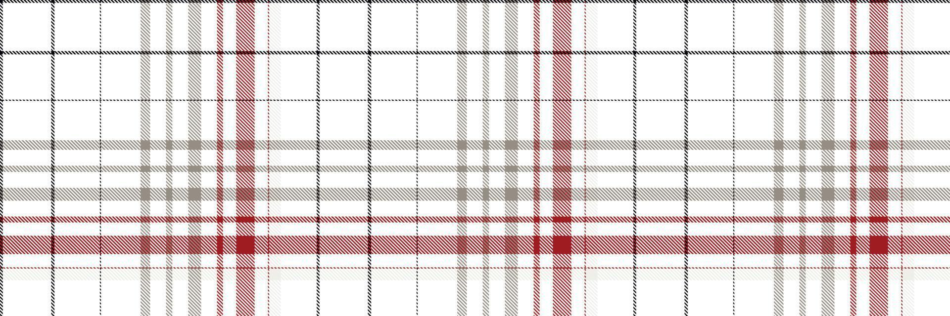 Check Plaid patterns is a patterned cloth consisting of criss crossed, horizontal and vertical bands in multiple colours.Seamless tartan for  scarf,pyjamas,blanket,duvet,kilt large shawl. vector