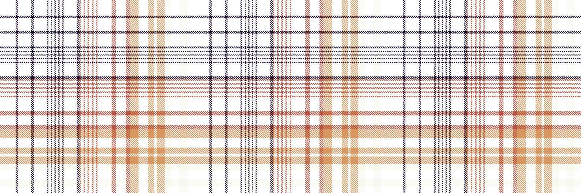 Simple plaid seamless pattern is a patterned cloth consisting of criss crossed, horizontal and vertical bands in multiple colours.Seamless tartan for  scarf,pyjamas,blanket,duvet,kilt large shawl. vector