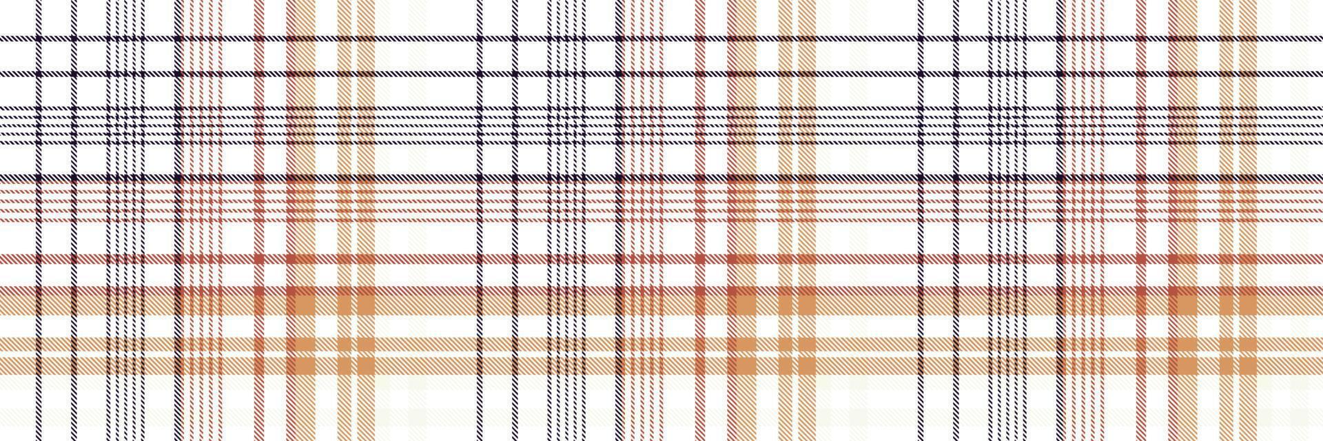 Simple plaid seamless pattern is a patterned cloth consisting of criss crossed, horizontal and vertical bands in multiple colours.Seamless tartan for  scarf,pyjamas,blanket,duvet,kilt large shawl. vector