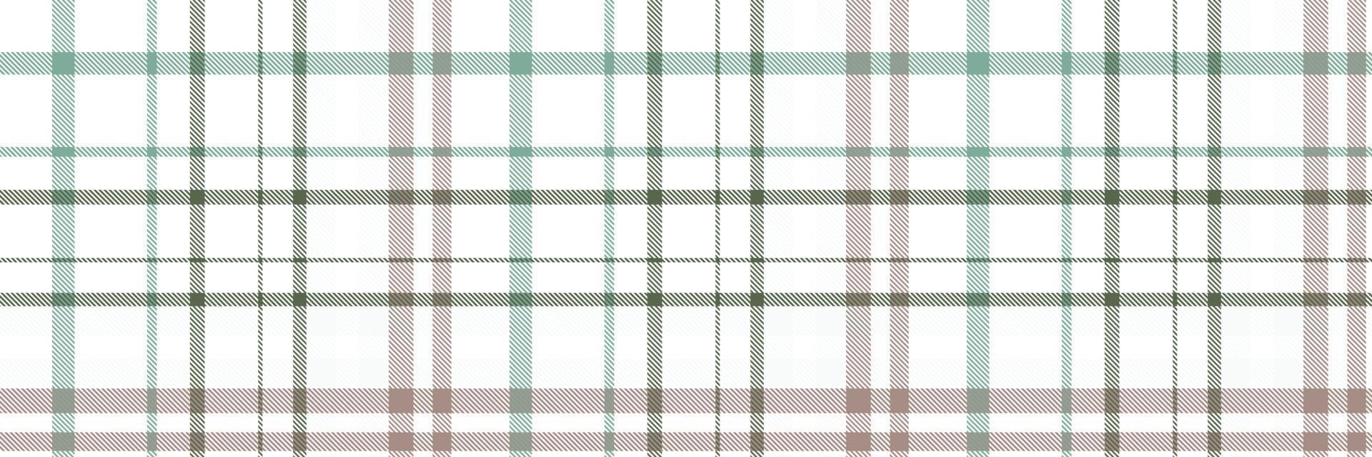 Tartan pattern is a patterned cloth consisting of criss crossed, horizontal and vertical bands in multiple colours.Seamless tartan for  scarf,pyjamas,blanket,duvet,kilt large shawl. vector