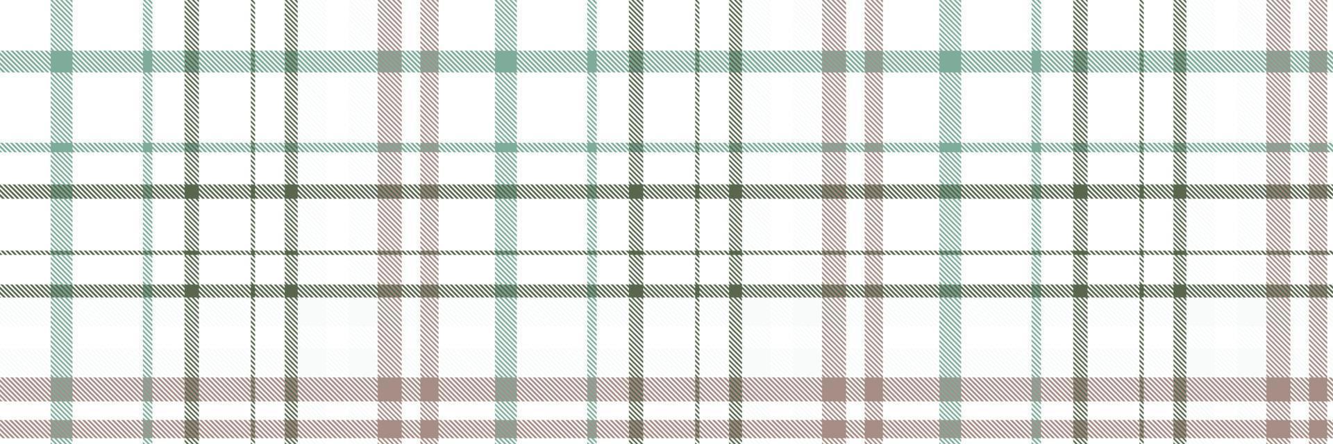 Tartan pattern is a patterned cloth consisting of criss crossed, horizontal and vertical bands in multiple colours.Seamless tartan for  scarf,pyjamas,blanket,duvet,kilt large shawl. vector