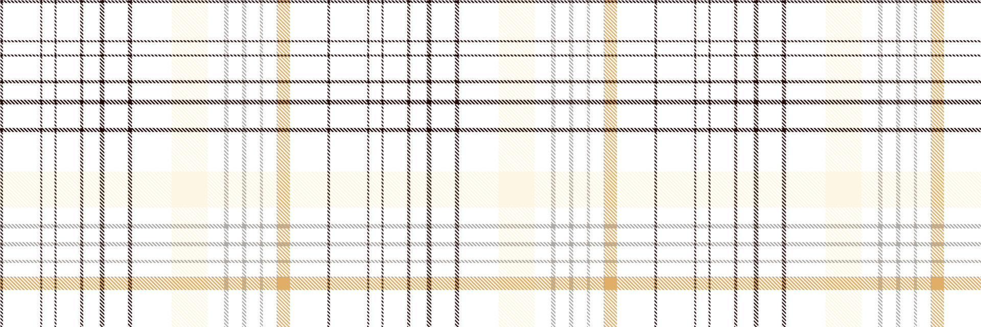 Check Simple plaid pattern is a patterned cloth consisting of criss crossed, horizontal and vertical bands in multiple colours.Seamless tartan for  scarf,pyjamas,blanket,duvet,kilt large shawl. vector