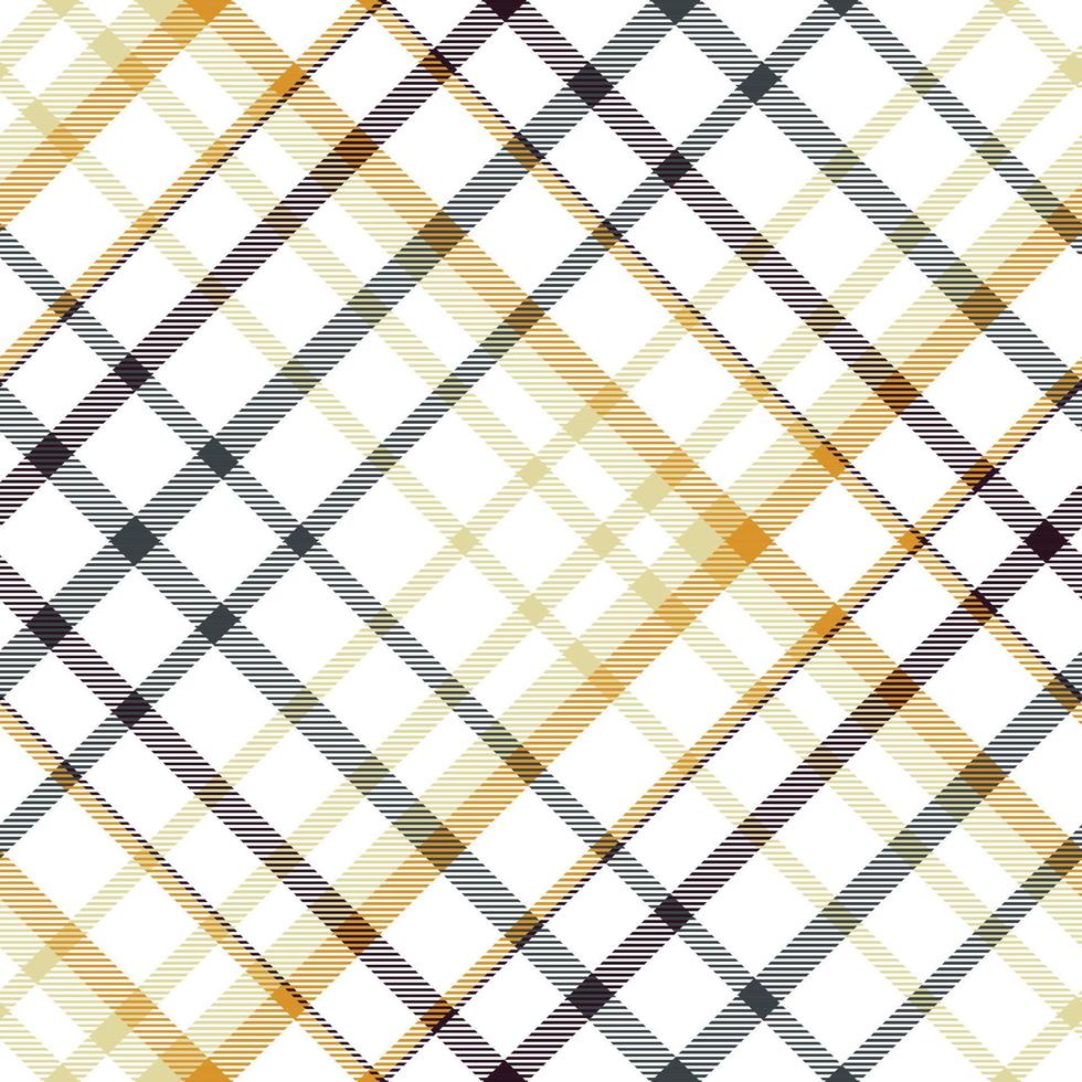 Plaid pattern is a patterned cloth consisting of criss crossed, horizontal and vertical bands in multiple colours.Seamless tartan for  scarf,pyjamas,blanket,duvet,kilt large shawl. vector