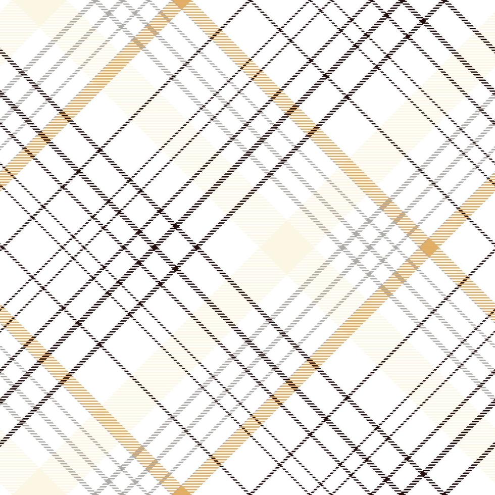 Check Simple plaid pattern is a patterned cloth consisting of criss crossed, horizontal and vertical bands in multiple colours.Seamless tartan for  scarf,pyjamas,blanket,duvet,kilt large shawl. vector