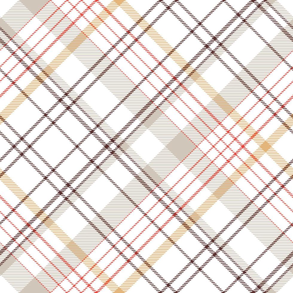 Check Plaid pattern  seamless is a patterned cloth consisting of criss crossed, horizontal and vertical bands in multiple colours.Seamless tartan for  scarf,pyjamas,blanket,duvet,kilt large shawl. vector