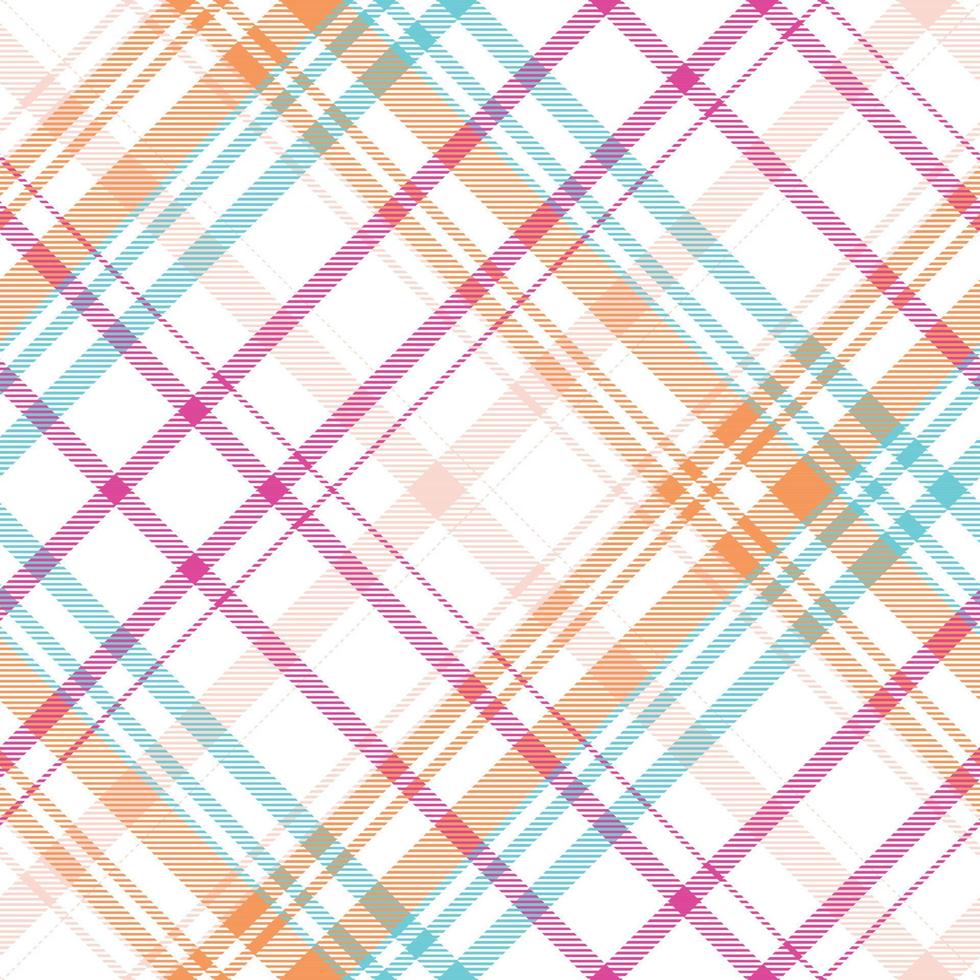 Check Tartan pattern plaid is a patterned cloth consisting of criss crossed, horizontal and vertical bands in multiple colours.Seamless tartan for  scarf,pyjamas,blanket,duvet,kilt large shawl. vector
