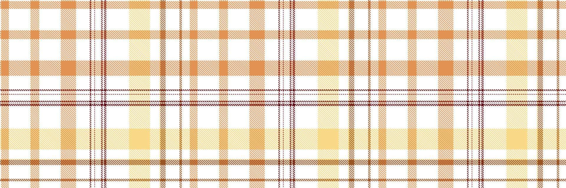 Tartan pattern is a patterned cloth consisting of criss crossed, horizontal and vertical bands in multiple colours.Seamless tartan for  scarf,pyjamas,blanket,duvet,kilt large shawl. vector