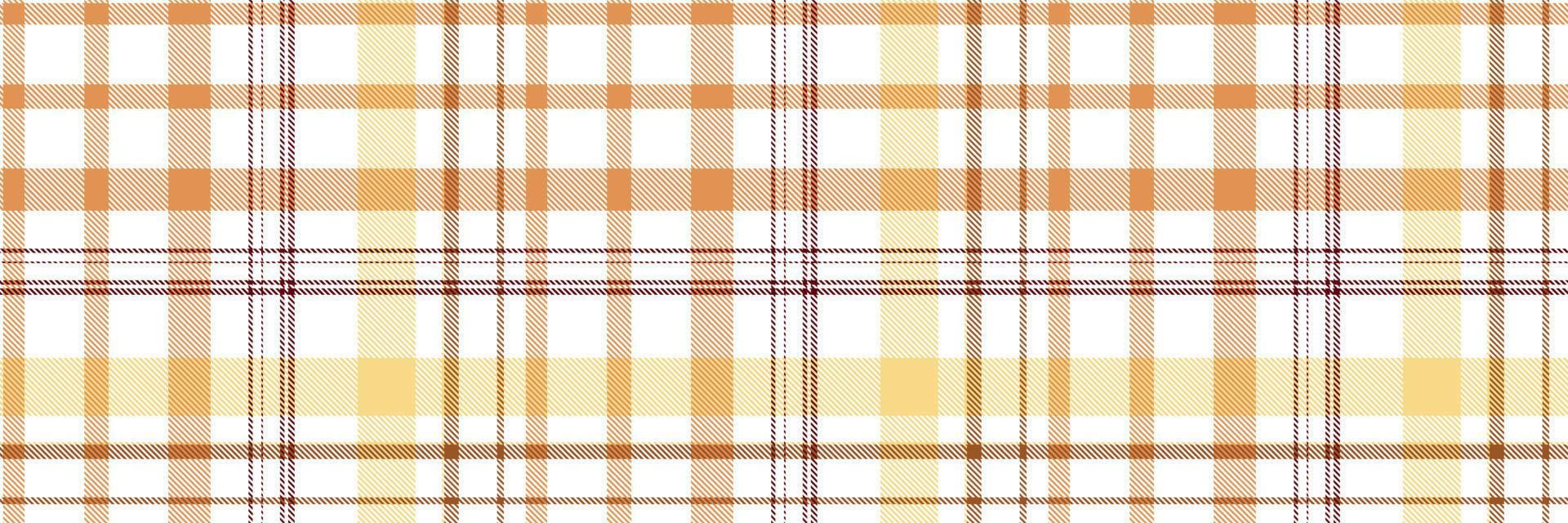 Tartan pattern is a patterned cloth consisting of criss crossed, horizontal and vertical bands in multiple colours.Seamless tartan for  scarf,pyjamas,blanket,duvet,kilt large shawl. vector