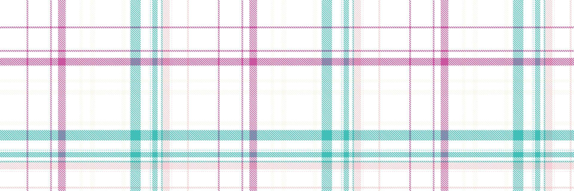 Check Plaid patterns  seamless is a patterned cloth consisting of criss crossed, horizontal and vertical bands in multiple colours.Seamless tartan for  scarf,pyjamas,blanket,duvet,kilt large shawl. vector