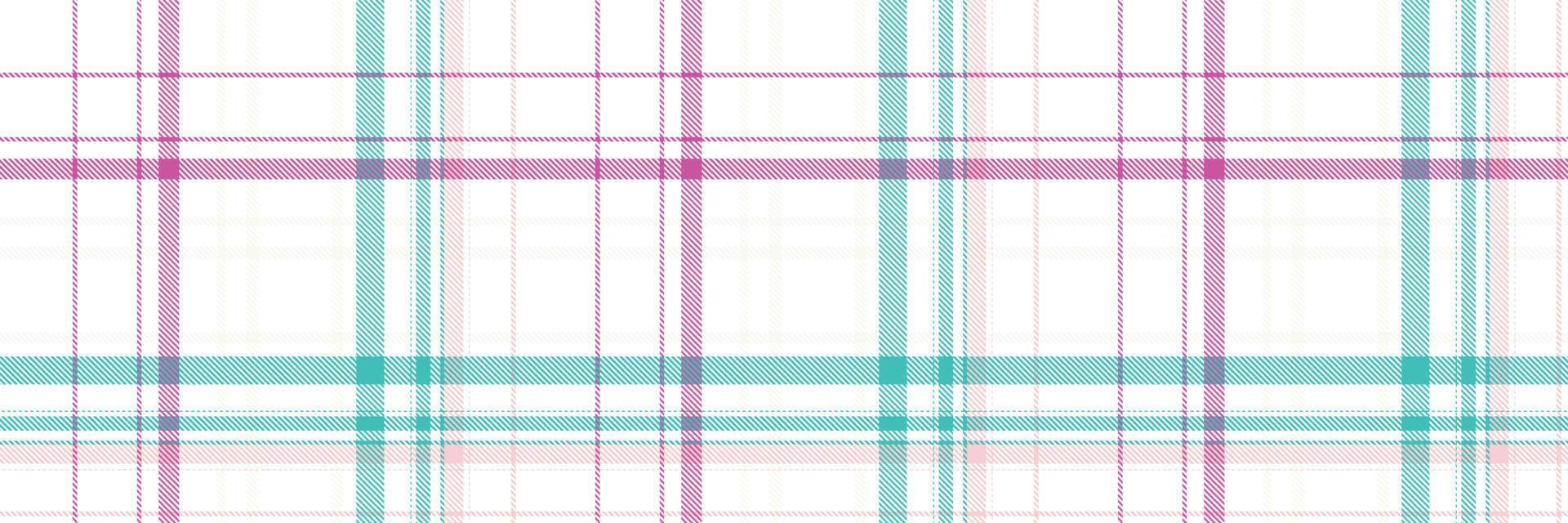 Check Plaid patterns  seamless is a patterned cloth consisting of criss crossed, horizontal and vertical bands in multiple colours.Seamless tartan for  scarf,pyjamas,blanket,duvet,kilt large shawl. vector