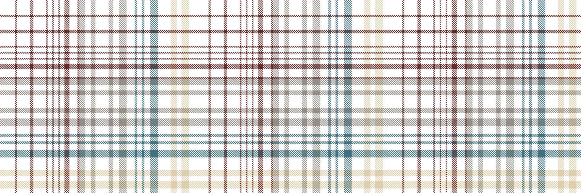 Tartan pattern seamless is a patterned cloth consisting of criss crossed, horizontal and vertical bands in multiple colours.Seamless tartan for  scarf,pyjamas,blanket,duvet,kilt large shawl. vector