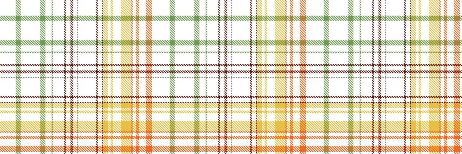 Check Plaid patterns is a patterned cloth consisting of criss crossed, horizontal and vertical bands in multiple colours.Seamless tartan for  scarf,pyjamas,blanket,duvet,kilt large shawl. vector