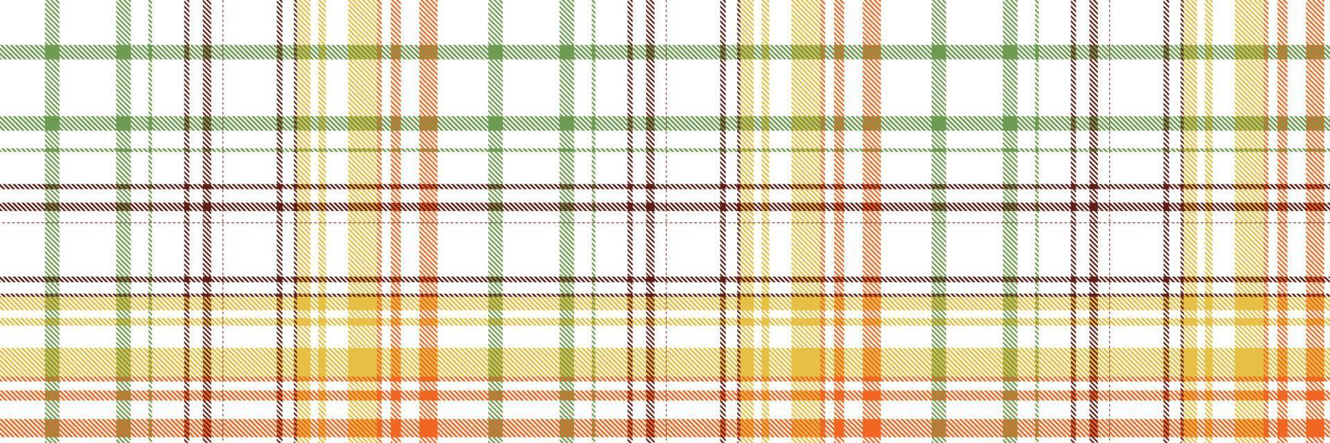 Check Plaid patterns is a patterned cloth consisting of criss crossed, horizontal and vertical bands in multiple colours.Seamless tartan for  scarf,pyjamas,blanket,duvet,kilt large shawl. vector