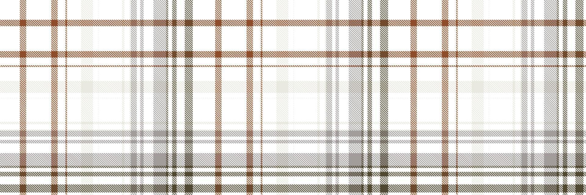 Check Tartan pattern is a patterned cloth consisting of criss crossed, horizontal and vertical bands in multiple colours.Seamless tartan for  scarf,pyjamas,blanket,duvet,kilt large shawl. vector