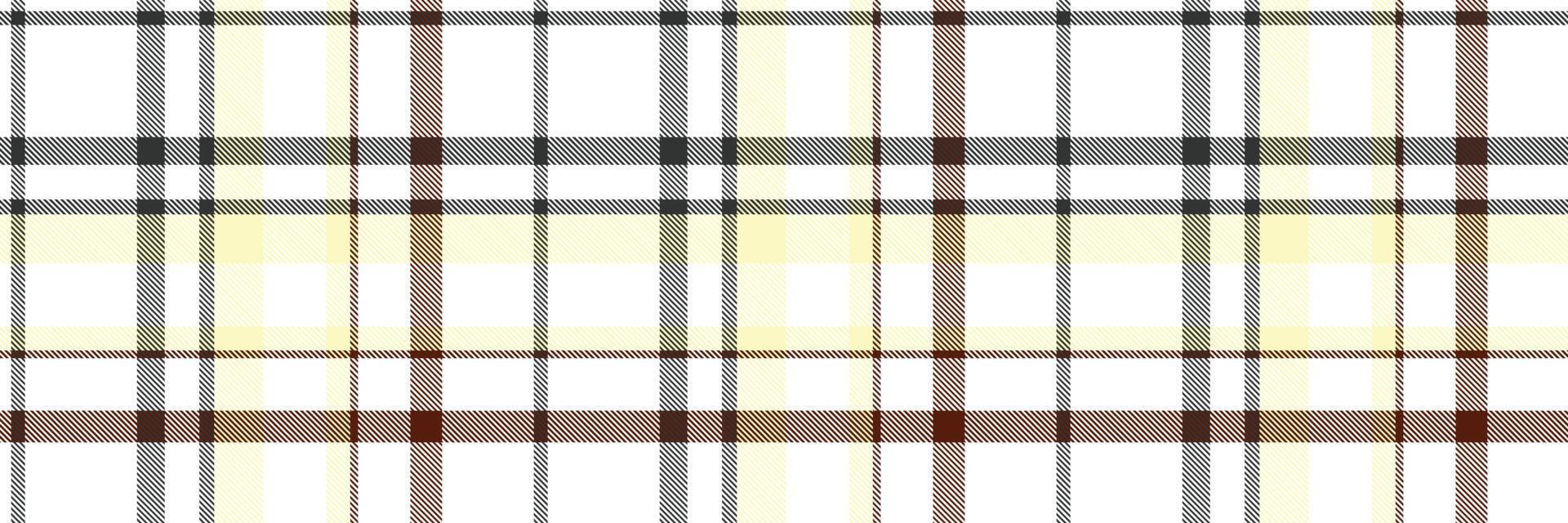 Plaid pattern  seamless is a patterned cloth consisting of criss crossed, horizontal and vertical bands in multiple colours.Seamless tartan for  scarf,pyjamas,blanket,duvet,kilt large shawl. vector