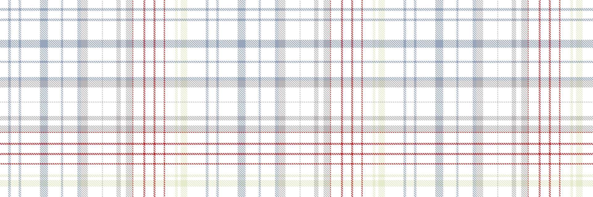 Plaids seamless pattern is a patterned cloth consisting of criss crossed, horizontal and vertical bands in multiple colours.Seamless tartan for  scarf,pyjamas,blanket,duvet,kilt large shawl. vector