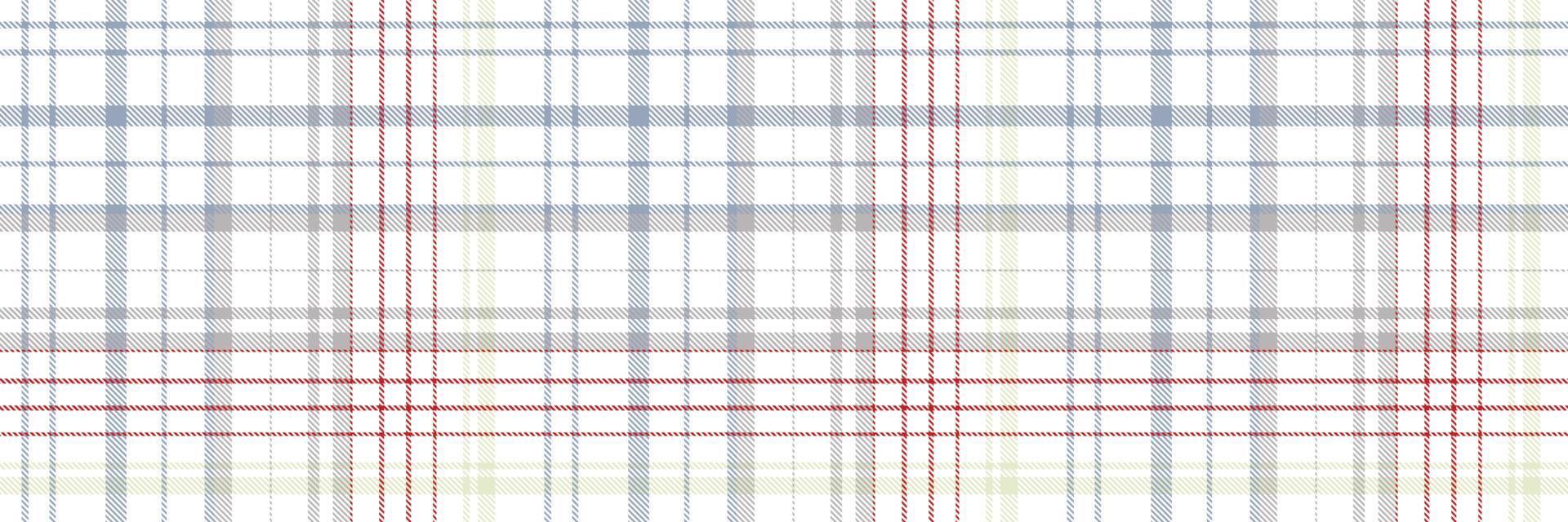 Plaids seamless pattern is a patterned cloth consisting of criss crossed, horizontal and vertical bands in multiple colours.Seamless tartan for  scarf,pyjamas,blanket,duvet,kilt large shawl. vector