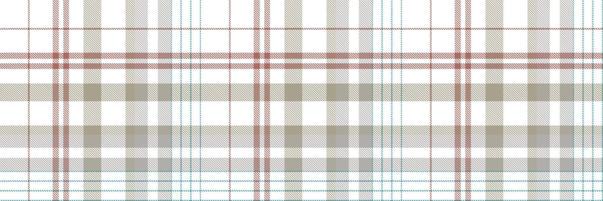 Plaid seamless pattern is a patterned cloth consisting of criss crossed, horizontal and vertical bands in multiple colours.Seamless tartan for  scarf,pyjamas,blanket,duvet,kilt large shawl. vector