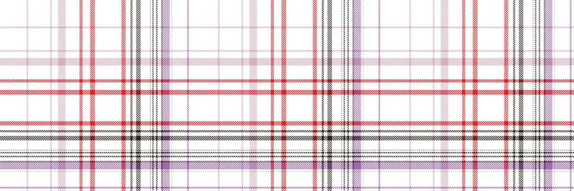 Check Simple plaid pattern seamless is a patterned cloth consisting of criss crossed, horizontal and vertical bands in multiple colours.Seamless tartan for  scarf,pyjamas,blanket,duvet,kilt large vector