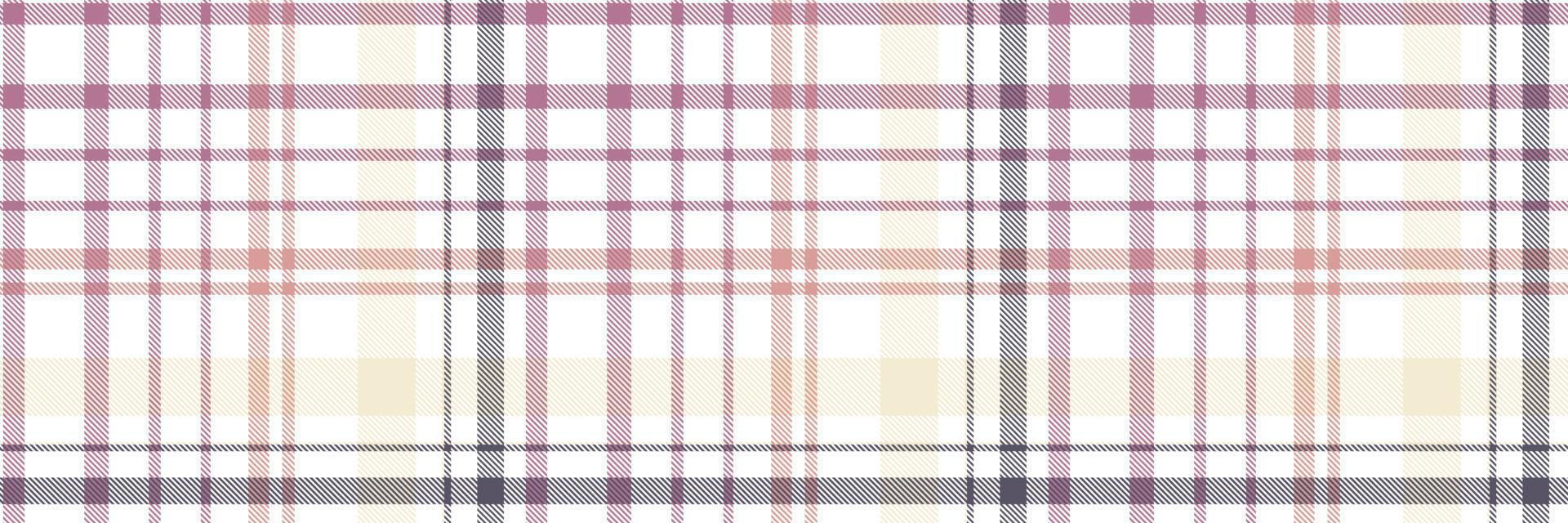Plaid patterns is a patterned cloth consisting of criss crossed, horizontal and vertical bands in multiple colours.Seamless tartan for  scarf,pyjamas,blanket,duvet,kilt large shawl. vector