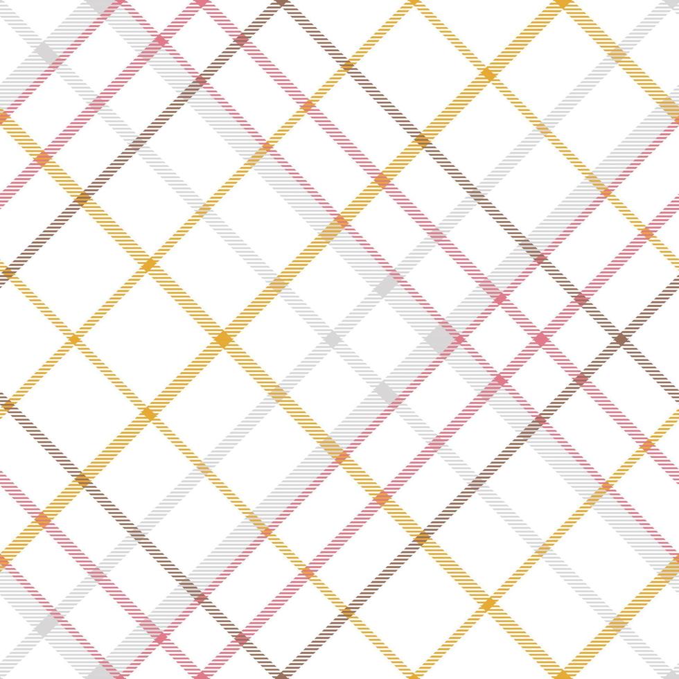 Scottish tartan pattern seamless is a patterned cloth consisting of criss crossed, horizontal and vertical bands in multiple colours.Seamless tartan for  scarf,pyjamas,blanket,duvet,kilt large shawl. vector