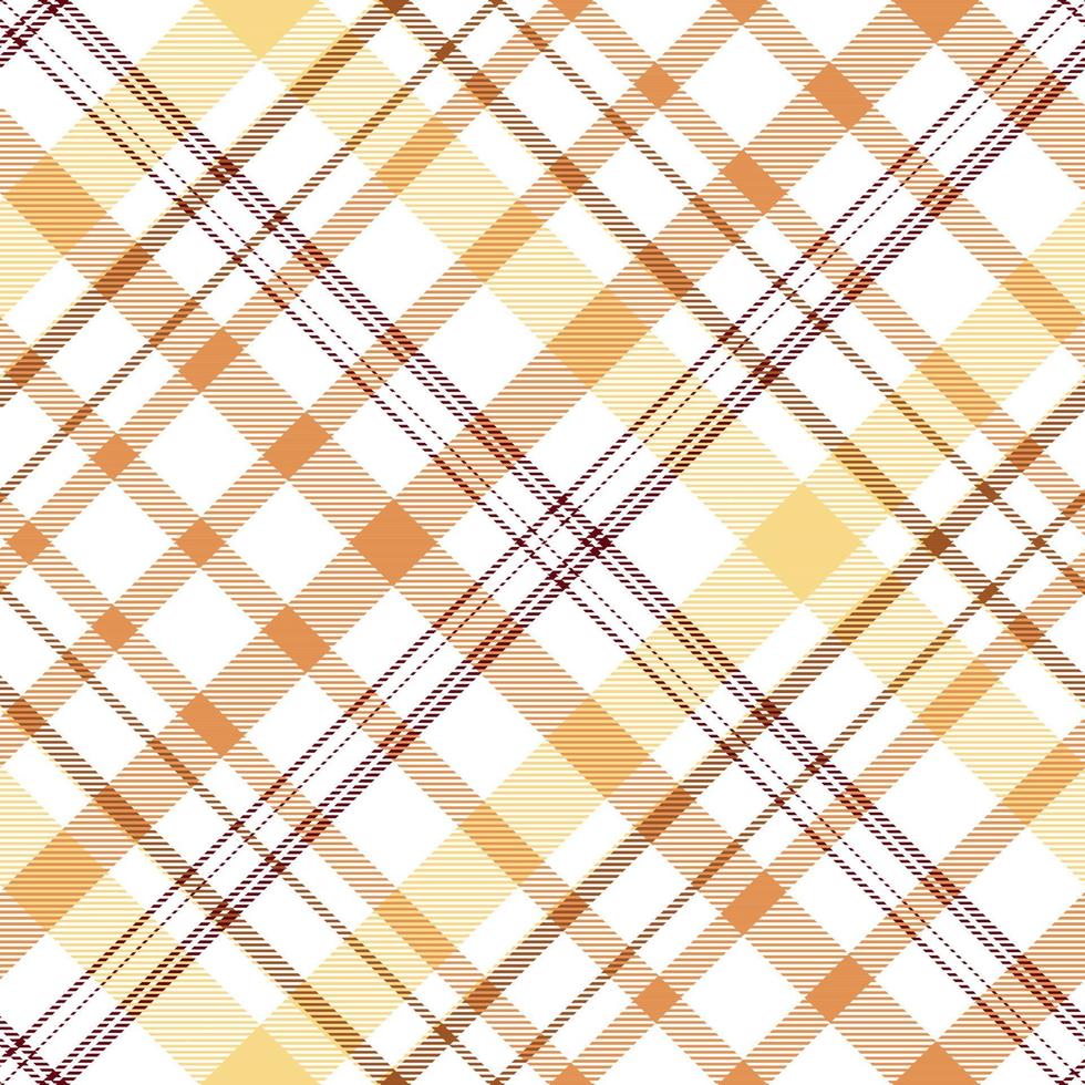 Tartan pattern is a patterned cloth consisting of criss crossed, horizontal and vertical bands in multiple colours.Seamless tartan for  scarf,pyjamas,blanket,duvet,kilt large shawl. vector